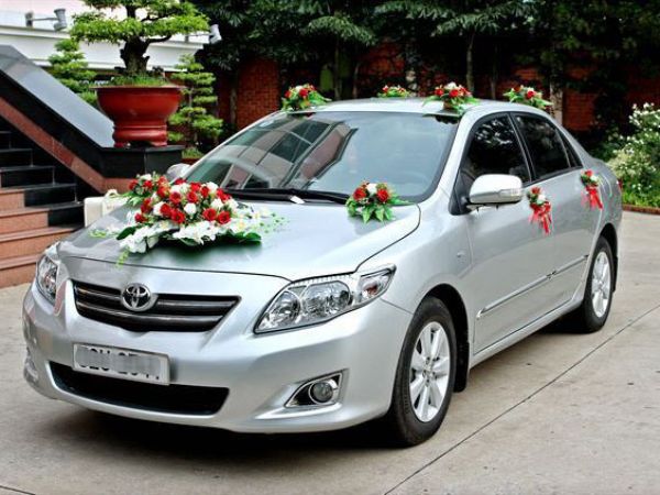 Cho thuê xe cưới Vios Toyota